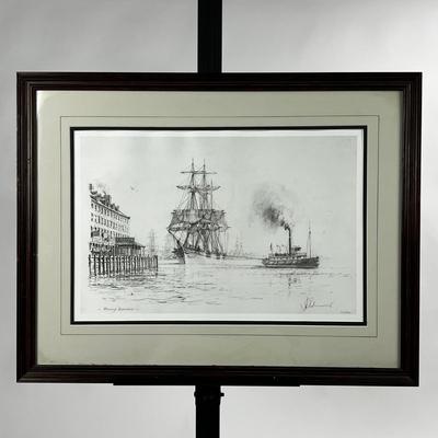 1308 Pair of Nautical Prints Signed & Numbered by John Stobart