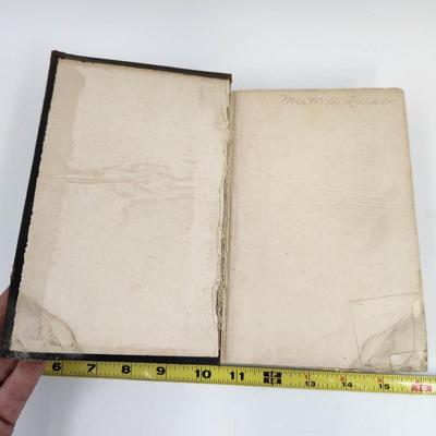 1895 THE PEOPLES COMMON SENSE MEDICAL ADVISOR IN PLAIN ENGLISH BY RV PIERCE MD - SIGNED BY AUTHOR - HARDBACK BOOK