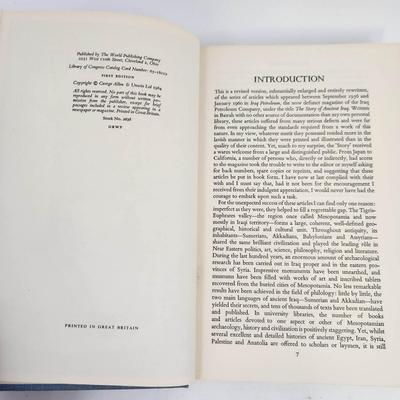 1964 1ST EDITION - ANCIENT IRAQ BY GEORGES ROUX HARDBACK BOOK