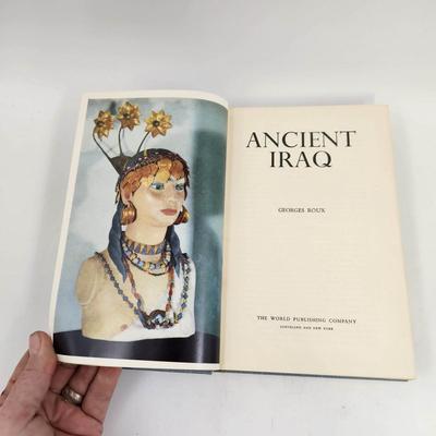 1964 1ST EDITION - ANCIENT IRAQ BY GEORGES ROUX HARDBACK BOOK