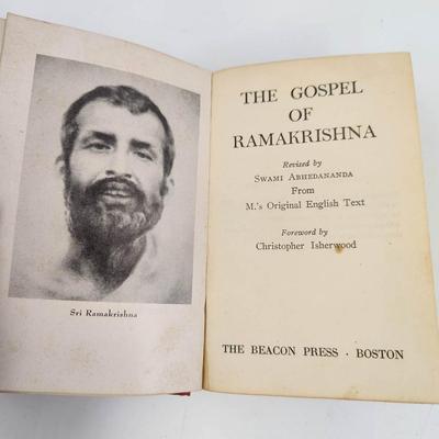 1947 THE GOSPEL OF RAMAKRISHNA HARDBACK BOOK