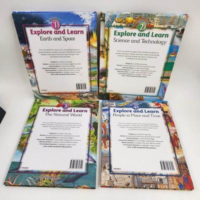 SOUTHWESTERN PUBLISHING "EXPLORE & LEARN" SET OF 6 CHILDRENS HARDBACK BOOKS