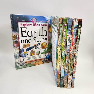SOUTHWESTERN PUBLISHING "EXPLORE & LEARN" SET OF 6 CHILDRENS HARDBACK BOOKS