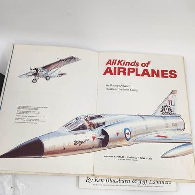 AIRPLANE BOOK BUNDLE - 1 HARDBACK & 1 PAPERBACK