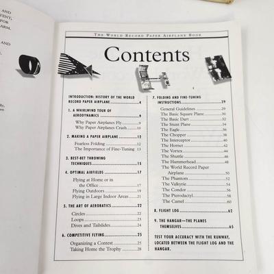 AIRPLANE BOOK BUNDLE - 1 HARDBACK & 1 PAPERBACK