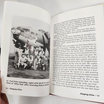 STAYING ALIVE BY CARL FYLER DDS MAJOR HARDBACK BOOK