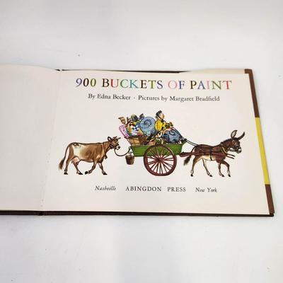 900 BUCKETS OF PAINT BY EDNA BECKER - PICURES BY MARGARET BRADFIELD