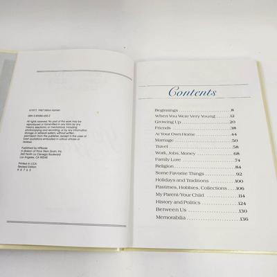 THE GRANDPARENTS BOOK BY MILTON KAMEN (FOR USE TO DO FAMILY TREE) HARDBACK UNUSED