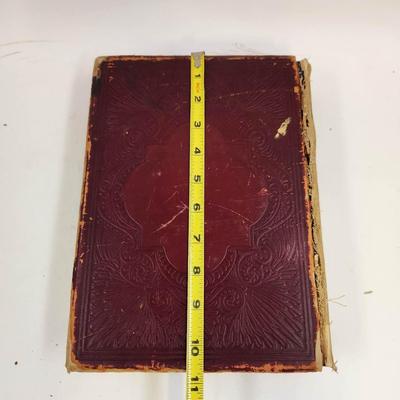 1889 SHAKESPEARE WORKS HARDBACK BOOK - SUCH HISTORY