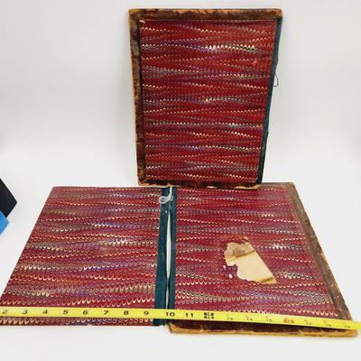 1800S HOLY BIBLE BOOK **COVER ONLY**