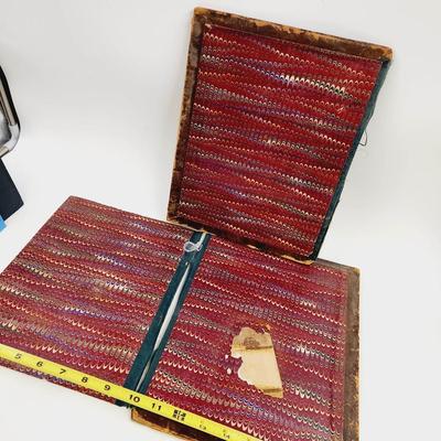 1800S HOLY BIBLE BOOK **COVER ONLY**