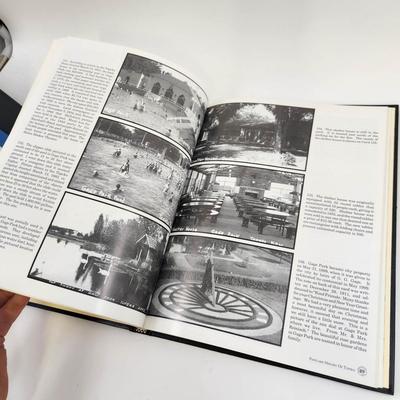 SIGNED BY AUTHOR POSTCARDS OF TOPEKA BY DON HARMON HARDBACK BOOK