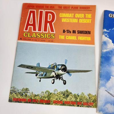 VINTAGE COLLECTIBLE AIR - & GHOST SQUADRON MAGAZINES