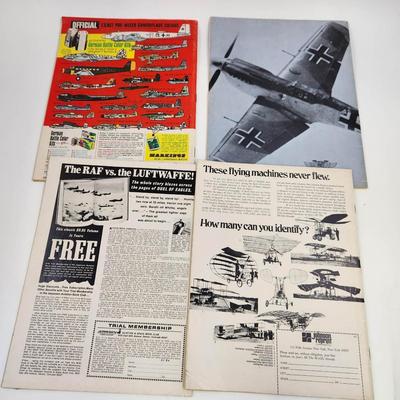 VINTAGE COLLECTIBLE AIR - & GHOST SQUADRON MAGAZINES
