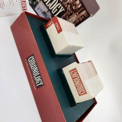 CHRONOLOGY CARD GAME