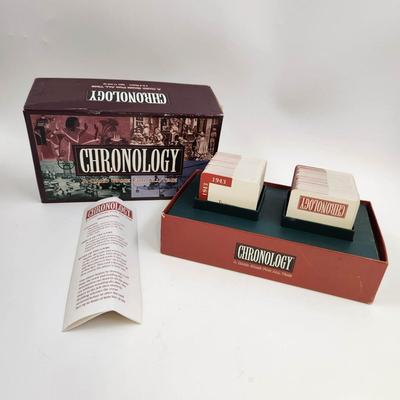 CHRONOLOGY CARD GAME