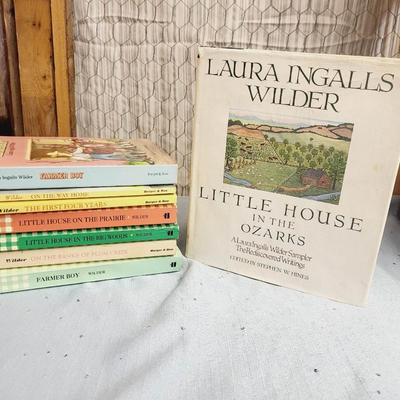LAURA INGALLS WILDER SOFTBACK & HARDBACK BOOK BUNDLE