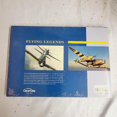FLYING LEGENDS BY JOHN M. DIBBS W/ POSTCARDS HARDBACK BOOK