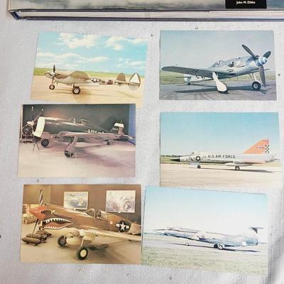 FLYING LEGENDS BY JOHN M. DIBBS W/ POSTCARDS HARDBACK BOOK