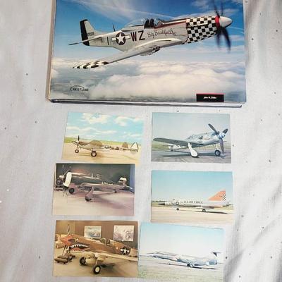 FLYING LEGENDS BY JOHN M. DIBBS W/ POSTCARDS HARDBACK BOOK