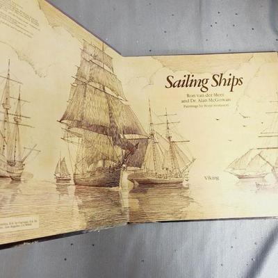 SAILING SHIPS 3 DIMENSIONAL ILLUSTRATION OF HISTORYS MOST FABULOUS SHIPS HARDBACK BOOK
