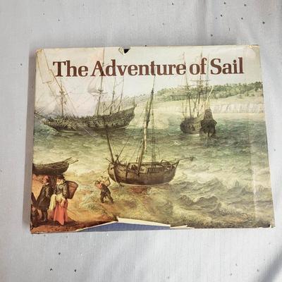 THE ADVENTURE OF SAIL BEAUTIFUL HARDBACK BOOK