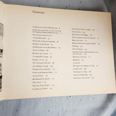 THE ADVENTURE OF SAIL BEAUTIFUL HARDBACK BOOK
