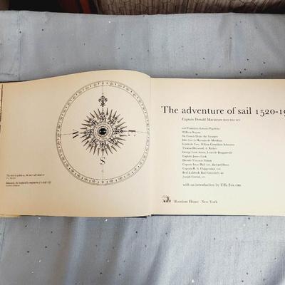 THE ADVENTURE OF SAIL BEAUTIFUL HARDBACK BOOK