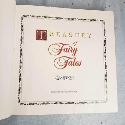 THE TREASURY OF FAIRY TALES HARDBACK BOOK