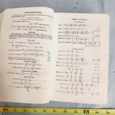 36TH EDITION OF CHEMISTRY & PHYSICS HARDBACK BOOK