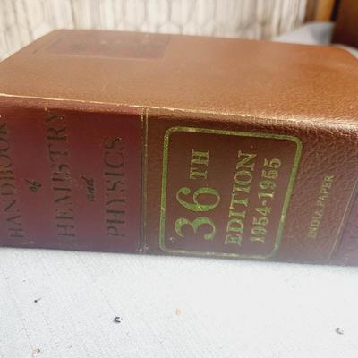 36TH EDITION OF CHEMISTRY & PHYSICS HARDBACK BOOK