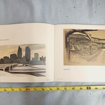 LIFE IN KANSAS CITY "A COLLECTION OF PAINTINGS BY FEDERIC JAMES" SOFT BACK BOOK