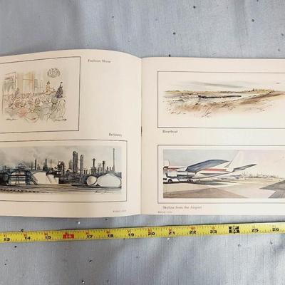 LIFE IN KANSAS CITY "A COLLECTION OF PAINTINGS BY FEDERIC JAMES" SOFT BACK BOOK