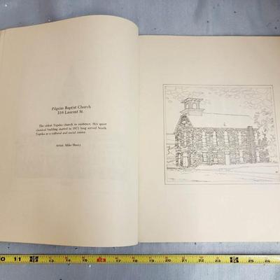HISTORIC TOPEKA - A SKETCHBOOK TO COLOR PUBLISHED BY AMERICAN HERITAGE