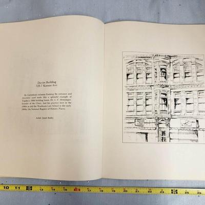 HISTORIC TOPEKA - A SKETCHBOOK TO COLOR PUBLISHED BY AMERICAN HERITAGE