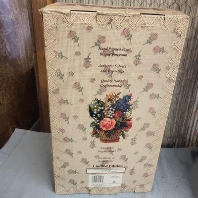 COLLECTOR CHOICE BISQUE PORCELAIN DOLL IN BOX