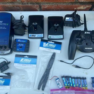 RC Parts Lot - Controllers, chargers, parts and more