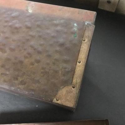 ANTIQUE COPPER BOX