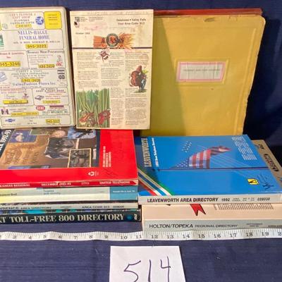 Vintage Telephone Books