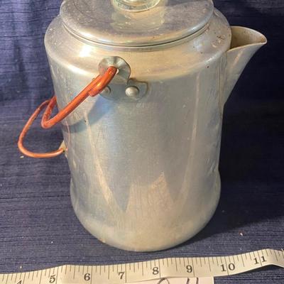 Vintage Comet Aluminum Coffee Percolator