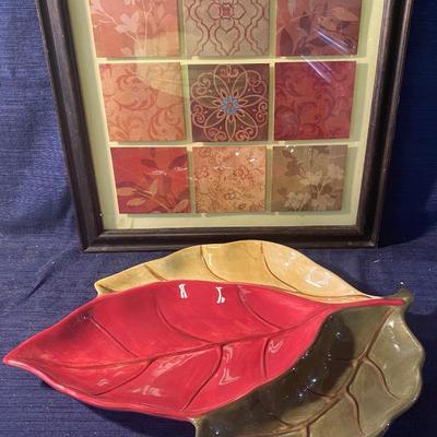 Beautiful Serving Tray and Picture