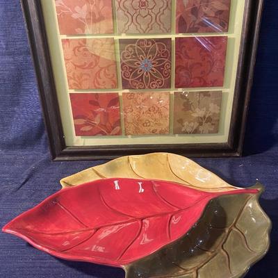 Beautiful Serving Tray and Picture