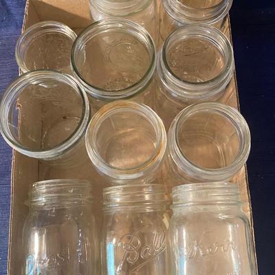 Mixed Box of Canning Jars
