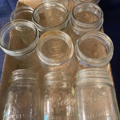 Mixed Box of Canning Jars