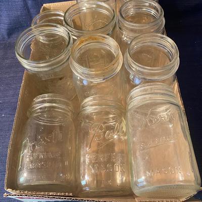 Mixed Box of Canning Jars