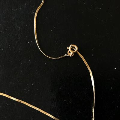 14KT GOLD NECKLACE