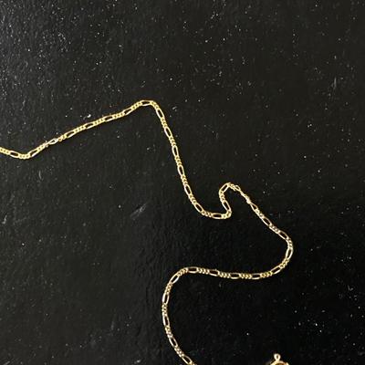 14KT GOLD NECKLACE