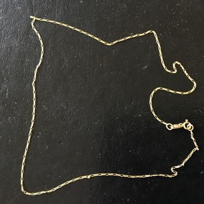 14KT GOLD NECKLACE