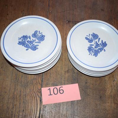 Pfaltzgraff Yorktown 7" Plates