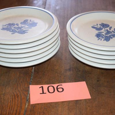 Pfaltzgraff Yorktown 7" Plates